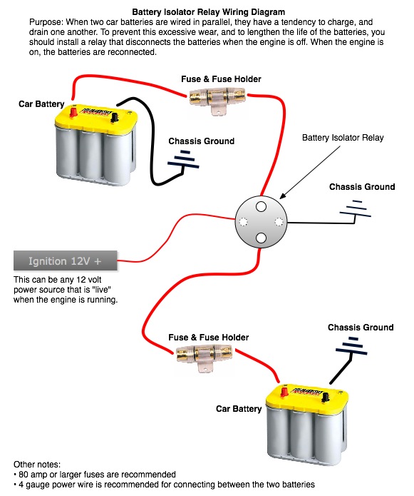 smart battery isolator install