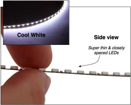 Thin LED Strips - 2.6 mm wide LED Strip
