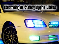 led headlight glow leds