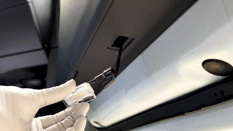 Tesla Model S LED Door Puddle Lighting Brightest Upgrade Kit